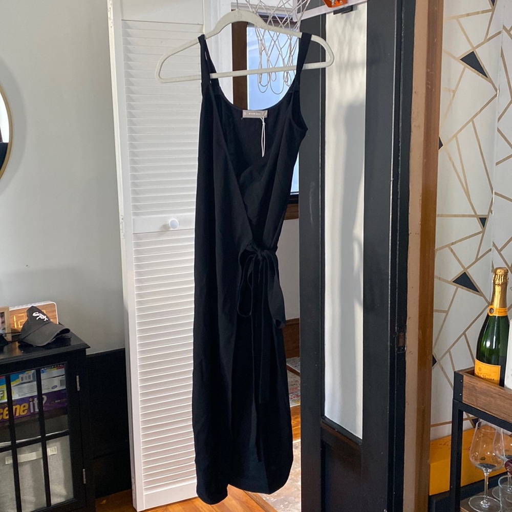 Everlane Go Weave Tank Wrap Dress